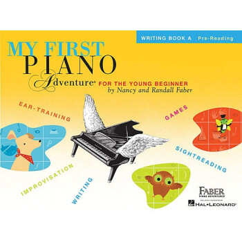 英文原版My First Piano Adventure: Writing Book菲伯尔我的钢琴