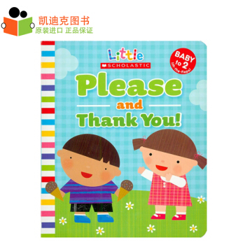 Please and Thank You 宝宝礼貌用语启蒙 纸板 0-5岁#