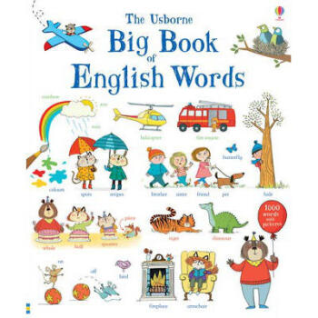 Usborne儿童英语单词书 Big Book of English Words pdf epub mobi 下载