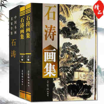 石濤畫集全2冊16開精裝銅版紙彩印 中國書畫名傢全 pdf epub mobi 下载