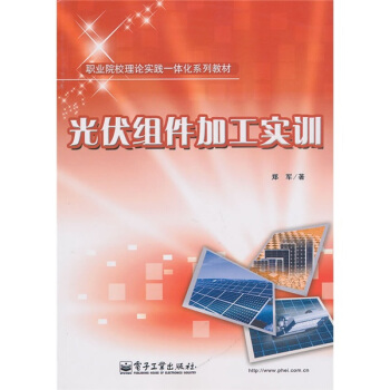 職業院校理論實踐一體化係列教材：光伏組件加工實訓 pdf epub mobi 下载
