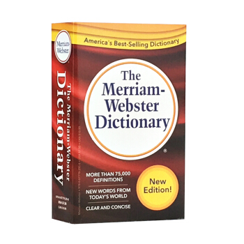 英文原版 2016新版韋氏小詞典 小紅 The Merriam-Webster Dicti