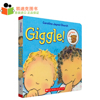 Giggle 趣味发声书 英文原版绘本纸板 0-4岁 pdf epub mobi 下载