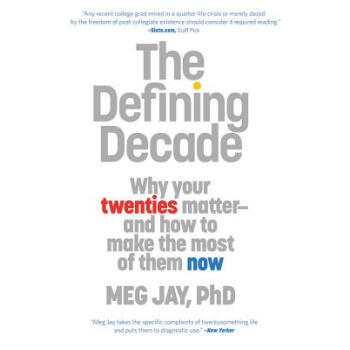 英文原版The Defining Decade:Why Your20歲,光陰不再來