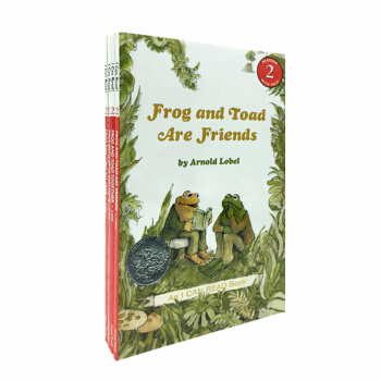 英文原版 Frog and Toad 青蛙和蟾蜍 艾诺洛贝尔4册 凯迪克童书大奖