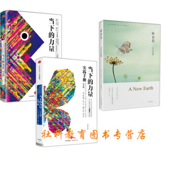 埃克哈特·托利作品（共三册）新世界:灵性的觉醒+当下的力量+当下的力量实践手册（白金版） pdf epub mobi 下载