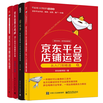 【包邮】京东平台店铺运营从入门到精通+数据化运营+28个技巧让销量步步高+转化率 京东平台运营攻略 pdf epub mobi 下载