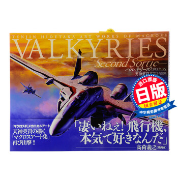 【中商原版】valkyries second sortie 天神英貴畫集 日文原版 天神英貴マクロス
