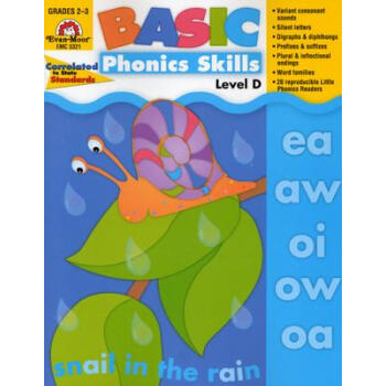 【預訂】Basic Phonics Skills, Level D: EMC