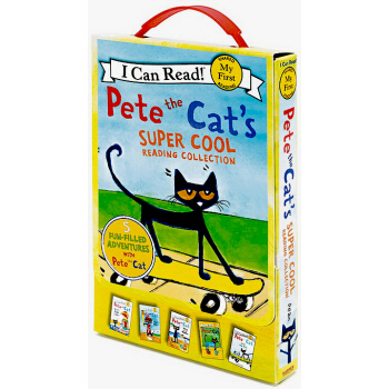 Pete the Cat s Super Cool Reading Collection 皮特貓