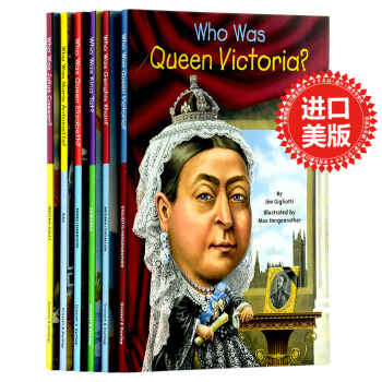 【中商原版】Who Was 皇帝系列6册套装 英文原版 国外进口儿童早教读物 青少年读物 初级章节