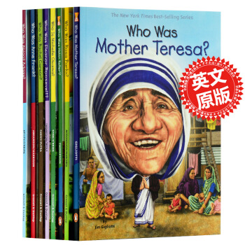 【中商原版】who was 系列女伟人8册套装 英文原版 儿童读物 儿童文学 初级章节书 pdf epub mobi 电子书 下载