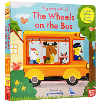 英文原版 The Wheels on the Bus 公车巴士上的轮子 童谣机关操作纸板书 pdf epub mobi 电子书 下载