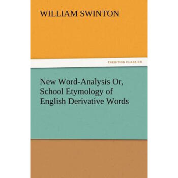 【預訂】New Word-Analysis Or, School Etymology
