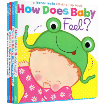 Karen Katz Where Is 4册 纸板翻翻书 卡伦卡茨幼儿启蒙英文绘本 pdf epub mobi 下载