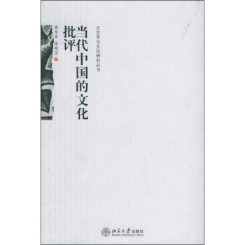 當代中國的文化批評 pdf epub mobi 下载