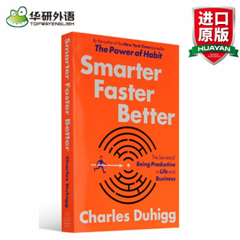英文原版 更聪明更快更好 Smarter Faster Better英文原版 pdf epub mobi 电子书 下载