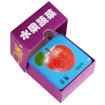 9.9包郵108張水果蔬菜卡片 寶寶認知卡片啓濛大卡撕不爛寶寶啓濛認知早教卡小百科寶寶書籍0-3歲圖 pdf epub mobi 下载