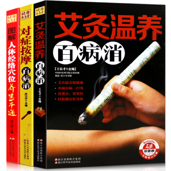 艾灸温养百病消 +对症按摩百病消+人体经络穴位书籍 灸除百病 零基础学会艾灸中医大全 化瘀 pdf epub mobi 电子书 下载