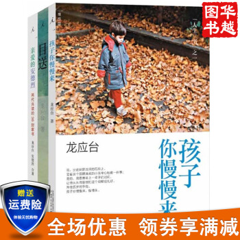 龙应台人生三书:亲爱的安德烈+目送+孩子你慢慢来 全套共3册 继 野火集 现当代文学