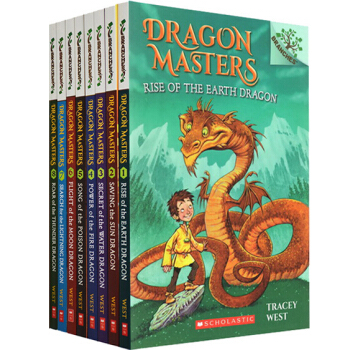 英文原版章节书Scholastic Branches Dragon Masters 8册学乐大树系列