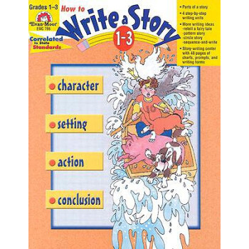 【預訂】How to Write a Story, Grades 1-3