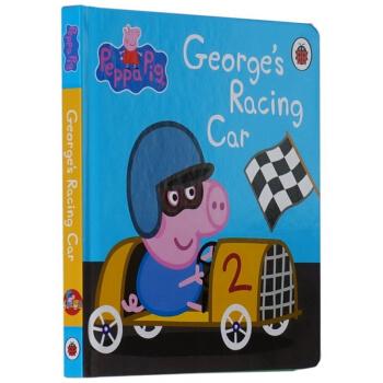 Peppa Pig George's Racing Car 粉紅豬小妹 小豬佩奇 紙闆書 英文原版
