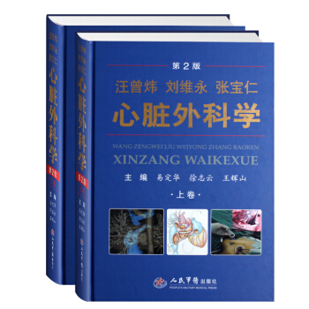 心髒外科學（上下捲）第2版 人民軍醫齣版社 全2冊 pdf epub mobi 電子書 下載