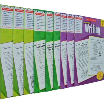 英文原版3-5年級語法+閱讀+寫作9本 學樂成功Scholastic Success with係列 pdf epub mobi 電子書 下載