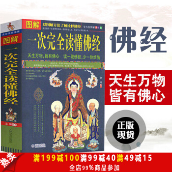 正版一次完全读懂佛经佛教常识了解佛教 心经 金刚经 法华经 华严经 家庭读本易懂 白话图解 pdf epub mobi 电子书 下载