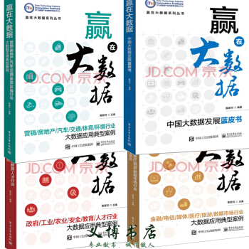 包郵現貨贏在大數據係列叢書全套4本 中國大數據發展藍皮書+金融/電信/媒體/醫療/旅遊+營 pdf epub mobi 下载