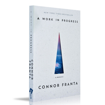 现货!油管红人自传英文原版Connor Franta a Work in Progress