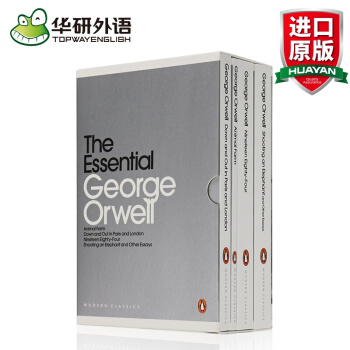 英文原版英文小說The Essential Orwell 1984 動物莊園奧威爾4本 pdf epub mobi 電子書 下載