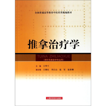 推拿治療學 pdf epub mobi 下载