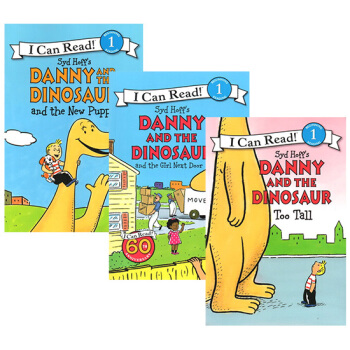 英文原版 Danny and the Dinosaur恐龍係列3冊汪培珽一階段 I Can Read