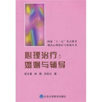 心理治療：婚姻與輔導 pdf epub mobi 下载