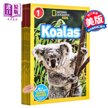 美国国家地理自然与生物Level1 10册National Geographic R