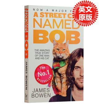 【中商原版】一只名叫鲍勃的流浪猫 英文原版 A Street Cat Named Bob 街猫 pdf epub mobi 下载