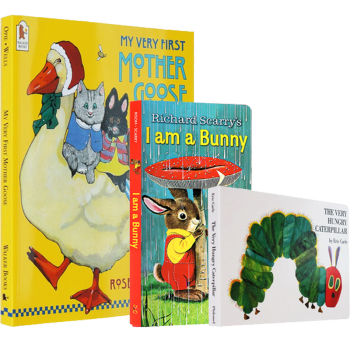 I Am a Bunny/Hungry Caterpillar/鵝媽媽 好餓的毛毛蟲 英文原版繪本 pdf epub mobi 下载