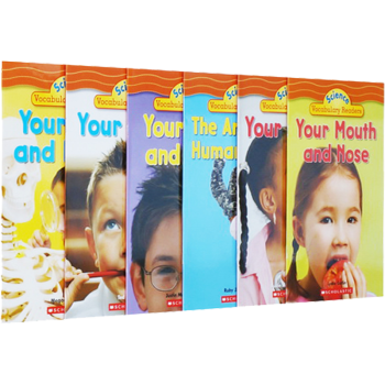 英文原版 Science Vocabulary Readers L1 Human Body6冊閤售 pdf epub mobi 下载