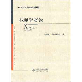 大学公共课系列教材：心理学概论 pdf epub mobi 下载