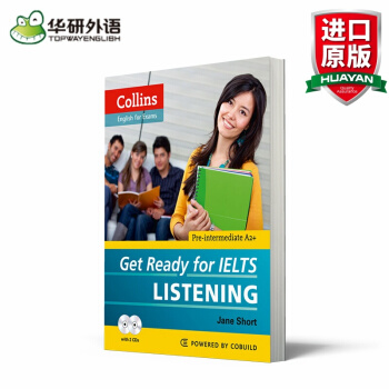 英文原版英语听力考试书Get Ready IELTS Listening柯林斯基础雅思听力 pdf epub mobi 下载