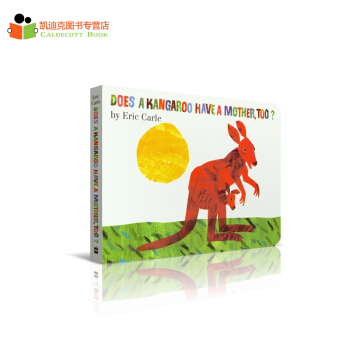 廖彩杏书单 Does a Kangaroo Have a Mother袋鼠也有妈妈英文原版绘本纸板#