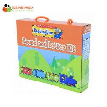 零基础英文入门 ReadingLine Sound 英文原版绘本学字母带CD 盒装#