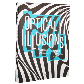 OPTICAL ILLUSIONS錯視之美點綫麵綫條圖形平麵品牌視覺設計案例書籍 pdf epub mobi 下载