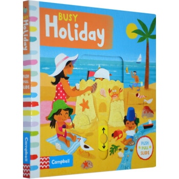 英文原版绘本 Busy Holiday系列操作书 busy 系列纸板书