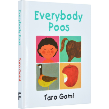 英文原版 Everybody Everyone Poops 五味太郎 吴敏兰绘本 精装书