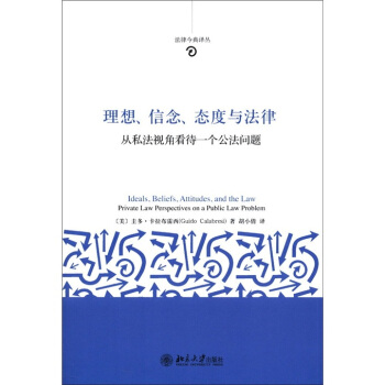 理想、信念、态度与法律：从私法视角看待一个公法问题 [Idesls,Bwliefs,Attitudes,and the Law:Private Law Perspectives on a Public Law Problem] pdf epub mobi 下载