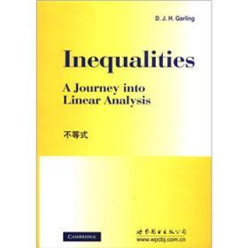 不等式（英文） [Inequalities:A Journey into Linear Analysis] pdf epub mobi 电子书 下载