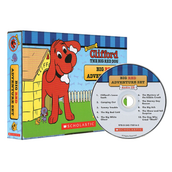 Clifford The Big Red Dog大紅狗剋裏弗10冊附CD兒童繪本圖畫書 英文原版